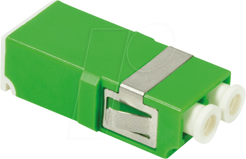 LOGILINK FA03LC6 - LWL Kupplung LCD/APC, ohne Flansch, mit Laserschutz