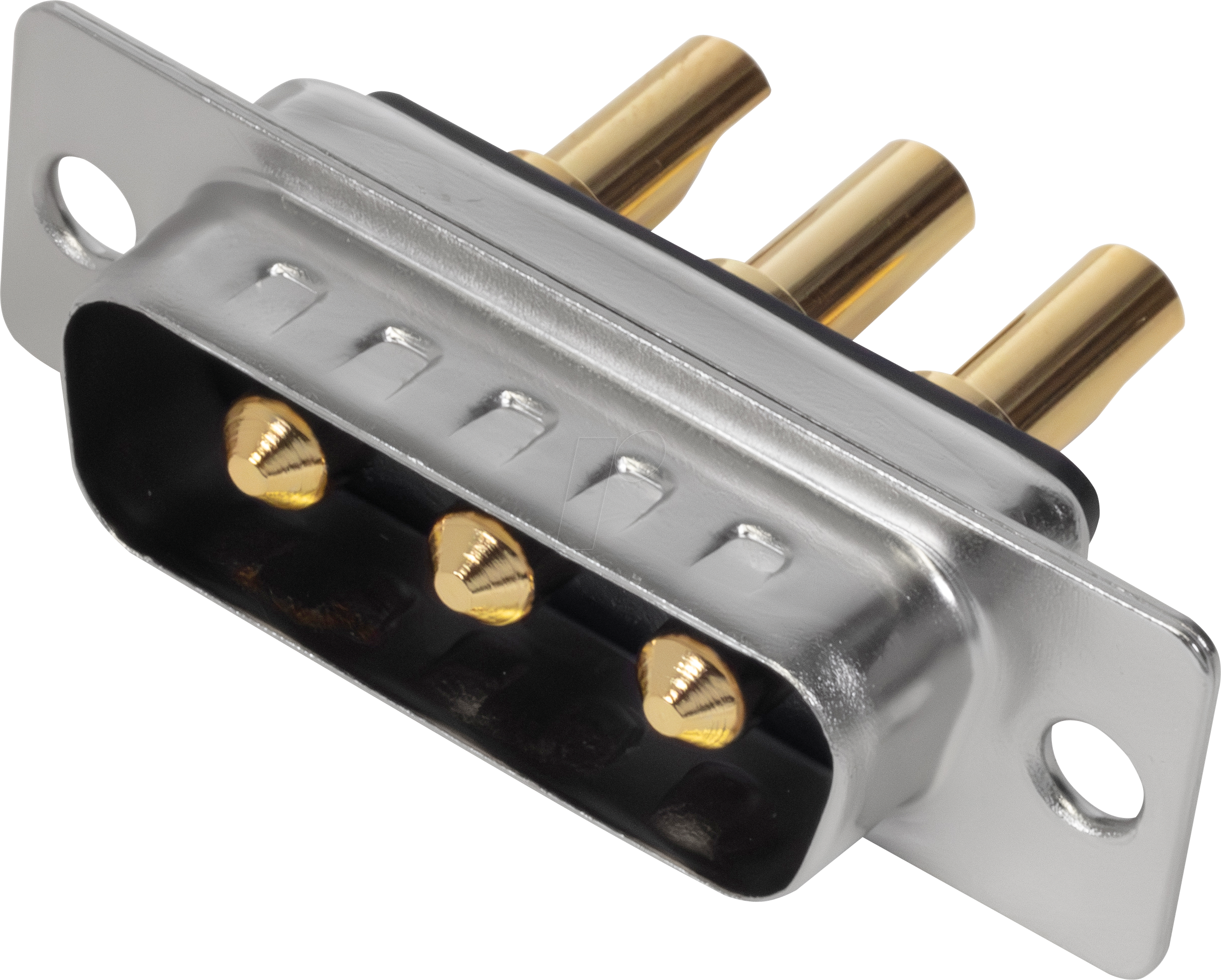 MHCDS3W3P2 - D-SUB-Koax Stecker für Mischbestückung, 3W3, gerade