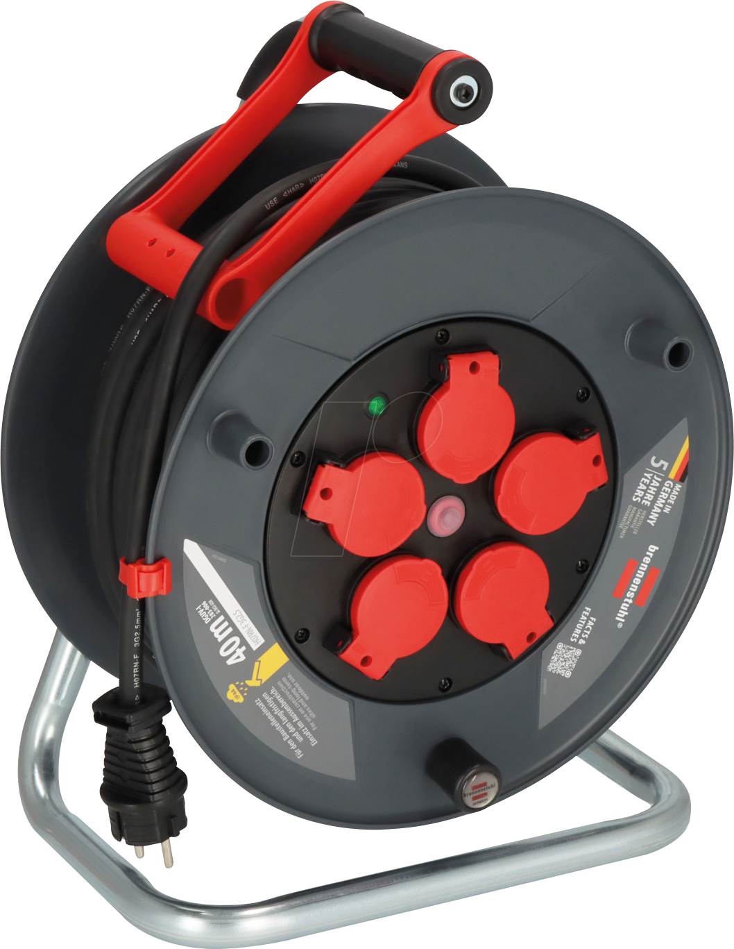 BRE 9232400100 - Kabeltrommel Professional, 320 KU 4200, IP44, 40 m Kabel