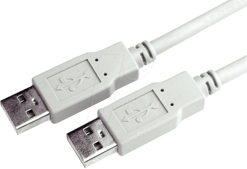 AK 670/2-2,0 - USB 2.0 Kabel, A Stecker auf A Stecker, 1,8 m