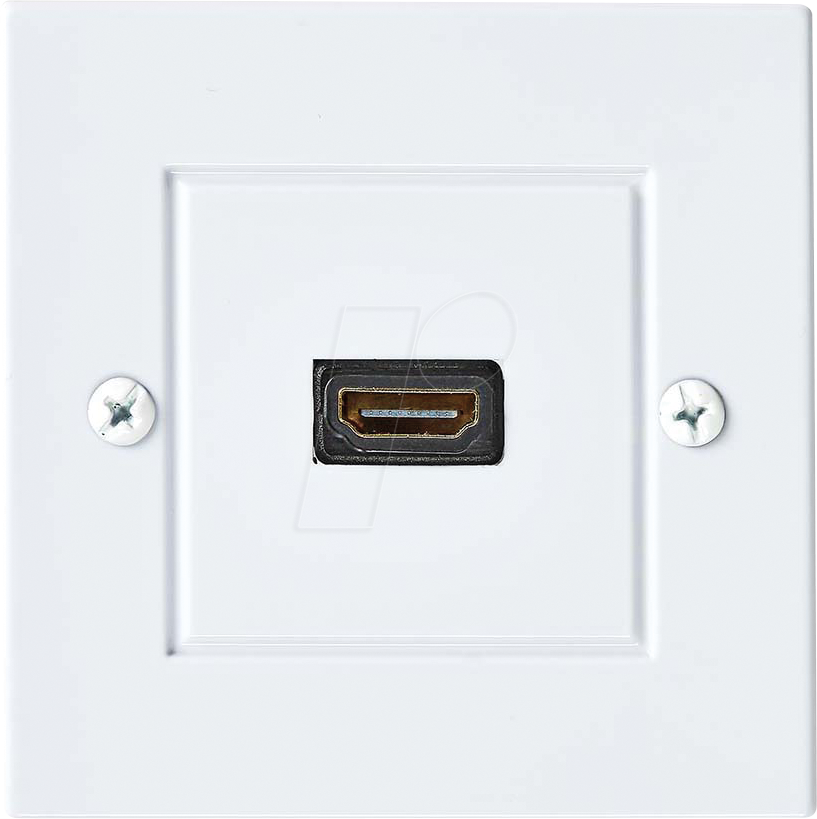N CVGB34950WT - HDMI™-Wanddose, 1x HDMI Buchse > HDMI, 4K@60Hz