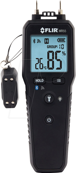 Thumbnail - FLIR MR55 - Feuchtigkeitsmessgerät FLIR MR55, mit Bluetooth®, 1 - 99%