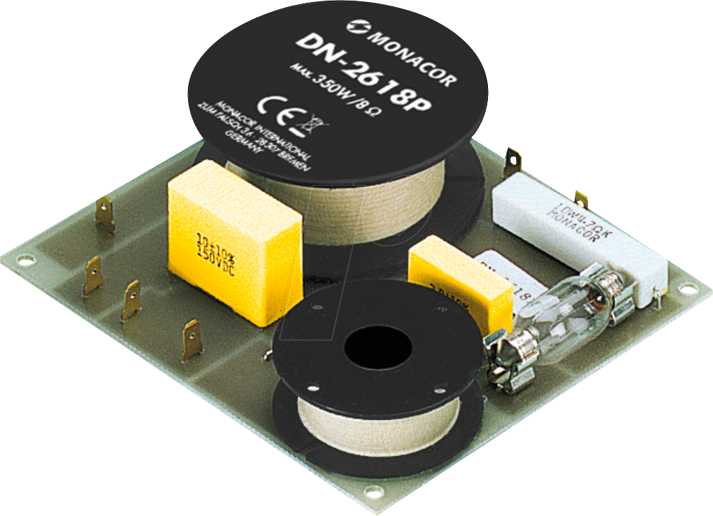 MON DN-2618P - 2-Wege-Weiche, 8 Ohm