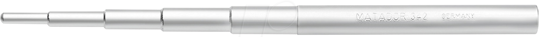 MAT 0342 0250 - Stufen-Drehstift, 5-6-8-10-12 mm, für Rohrsteckschlüssel