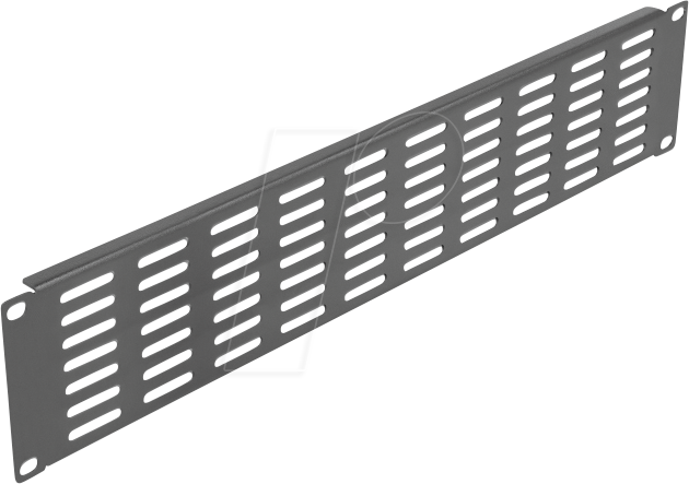 Thumbnail - DELOCK 66680 - Panel 19'', mit Lüftungsschlitzen horizontal, 2 HE, schwarz