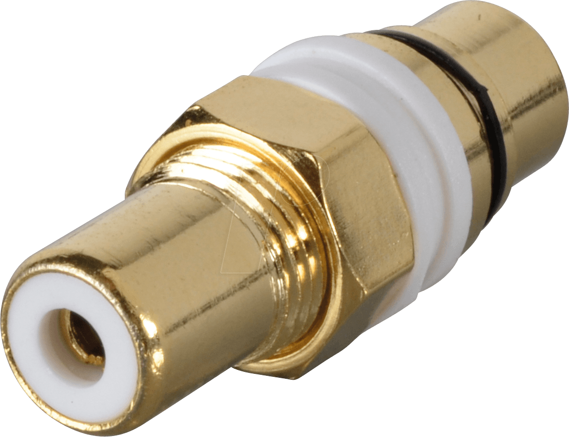 CEAG SW - Cincheinbaubuchse, Farbcodierung schwarz, vergoldet