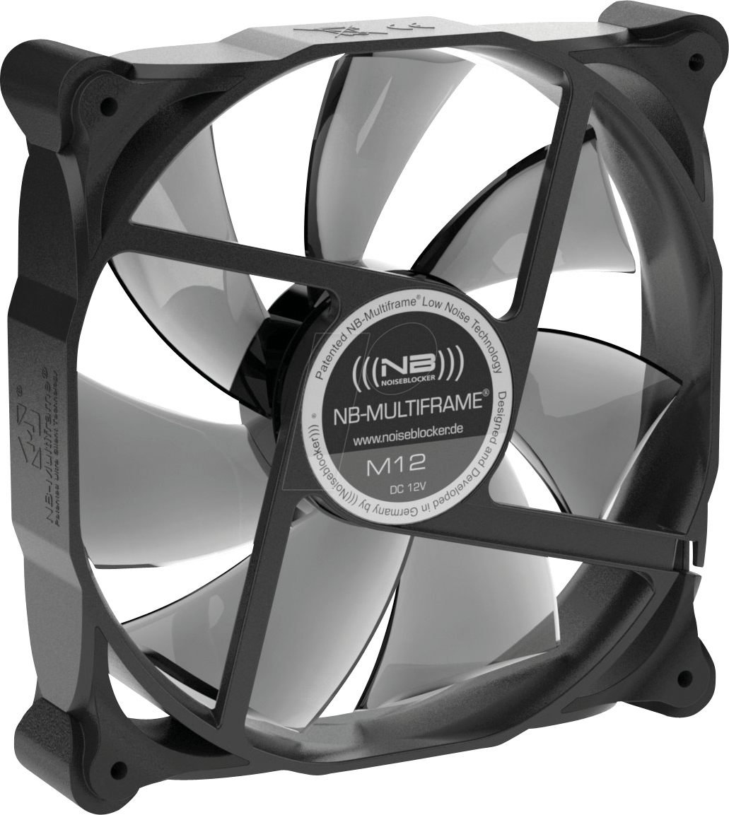 NOISEBLOCK M12PS - Noiseblocker Multiframe S-Series M12-PS PWM, 120 mm