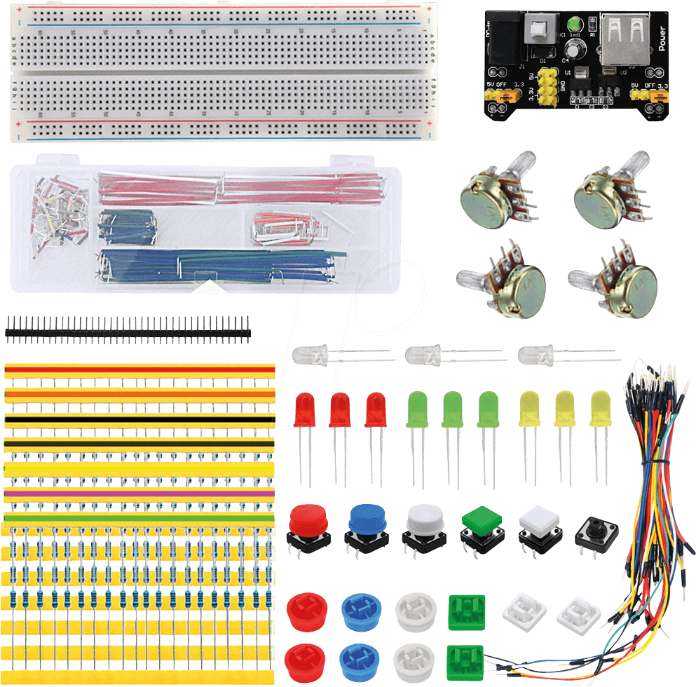 ARD KIT PARTS02 - Entwicklerboards - Elektronik Bauteile Kit 3