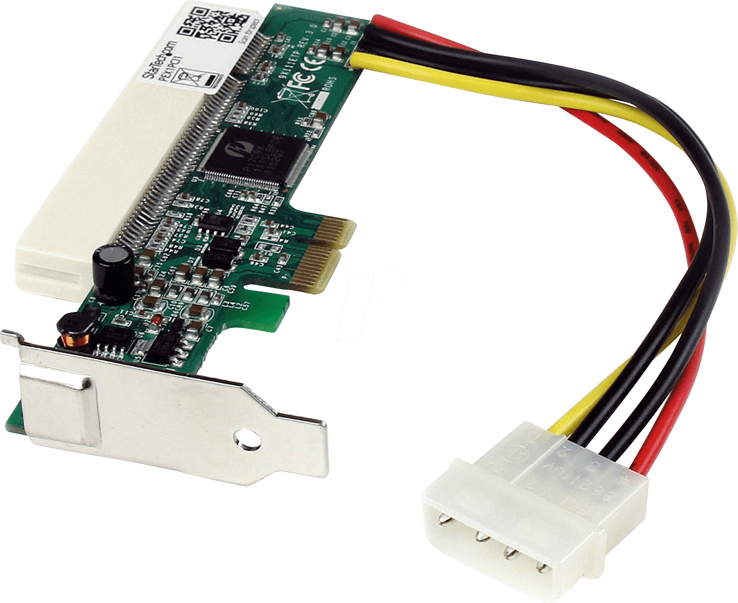 ST PEX1PCI1 - PCIe Karte auf PCI Adapter, Low Profile