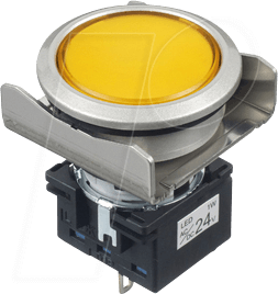 ID LBW6MBM1T6Y - Einbautaster LBW, 26 mm , 2 CO