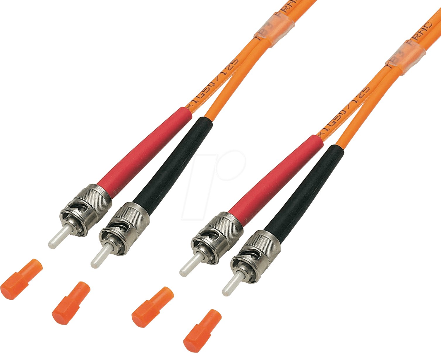 LWL 4XST50-10 - Duplex-Adapterkabel, ST/ST, 10 m