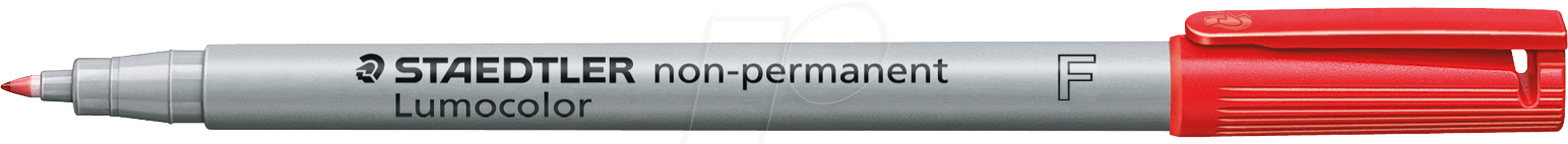 STAEDTLER 316RT - Non-permanent Stift F, 0,6 mm, rot