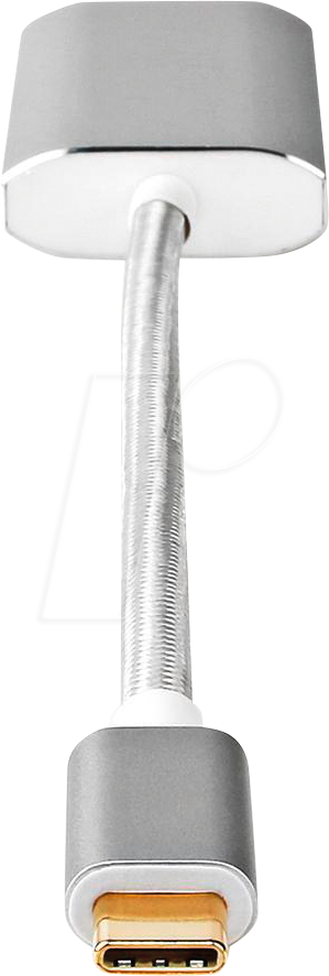 N CCTB64480AL02 - USB 3.0 C Stecker auf DP Buchse, mit Strom, 0,2 m