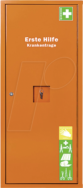 SNG 0501051 - Anbauschrank Erste-Hilfe-Trage, orange