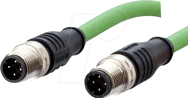 Thumbnail - M12 VBL401 - Verbindungsleitung M12, 4-polig, 1m