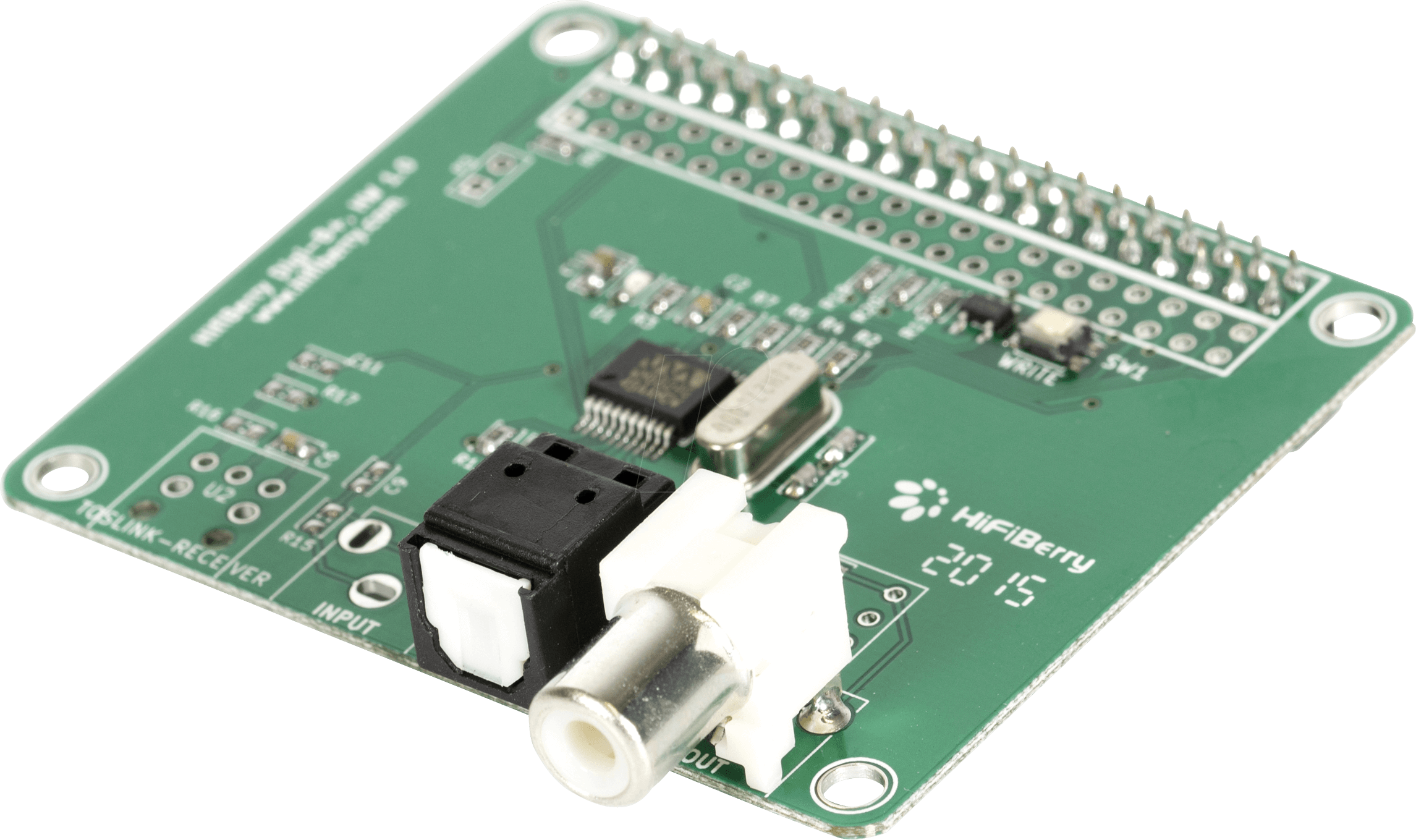 RPI HB DIGI2 STD - Raspberry Pi Shield - HiFiBerry DIGI2 standard