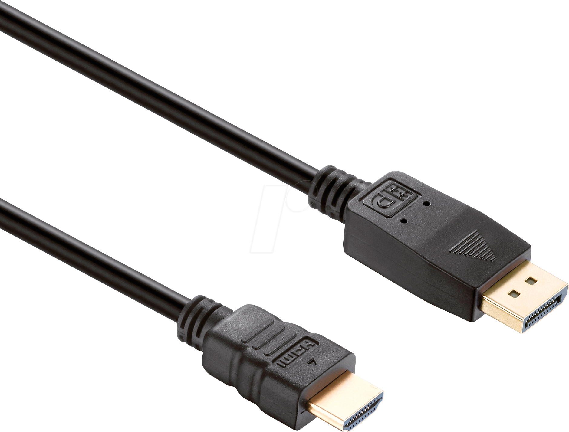 HDS X-DC055-015 - DP Stecker auf HDMI Stecker, 1080p, schwarz, 1,5 m