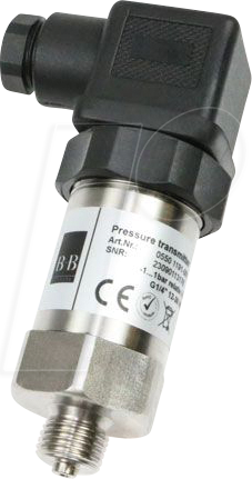 BB 0550 1291-007 - Drucktransmitter G1/4'' 0-10 bar relativ 20mA DIN-Ventilstecker