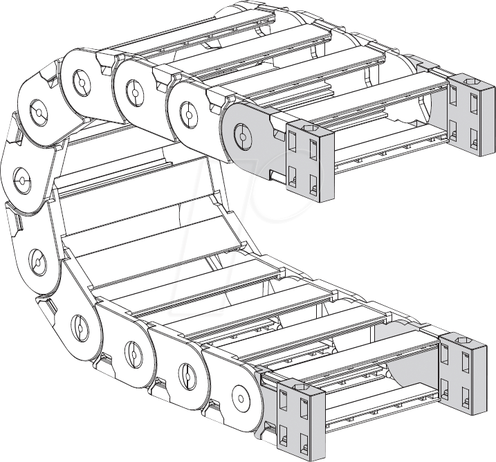 AN325L076K - Anschlusselemente 325L, 76 mm, 2 Stück