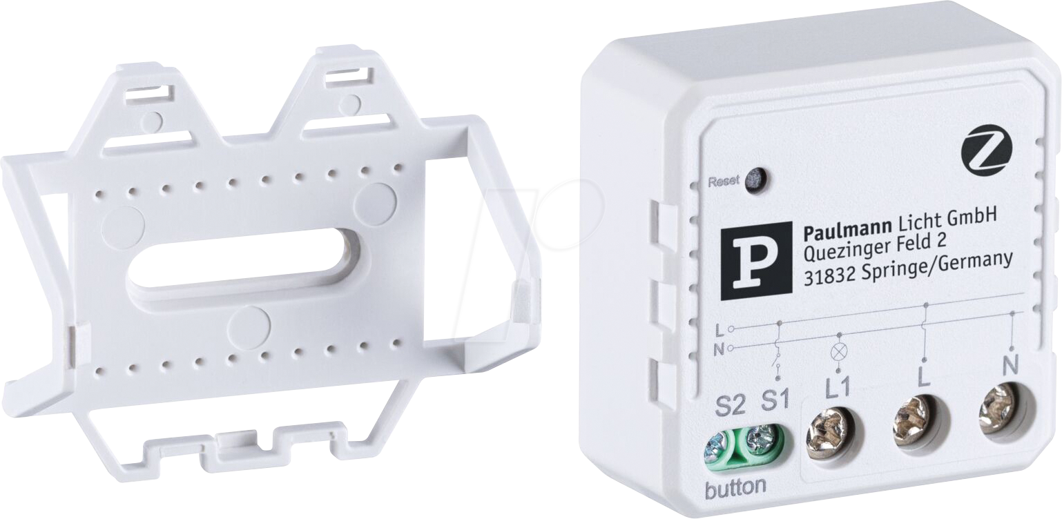 PLM 50139 - Unterputzaktor, Smart Home, Zigbee 3.0, On/Off, weiß