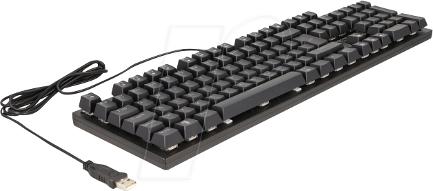 DELOCK 12115 - Gaming-Tastatur, USB, RGB