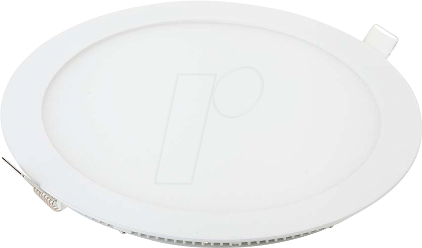 VT-214859 - LED-Einbauleuchte, 12 W, 1160 lm, 6400 K, weiß, rund