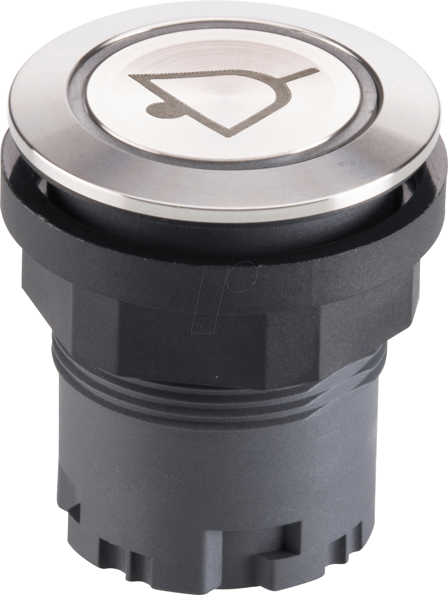 JRVATLRL 0202 - Drucktaster - RONDEX-JUWEL, STOP, Edelstahl