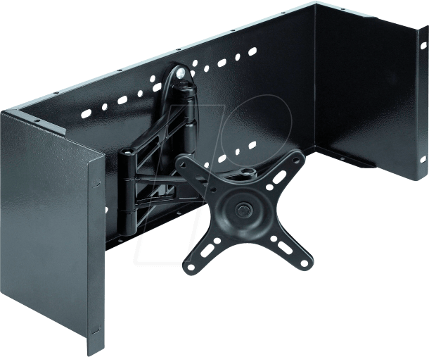 DELOCK 42629 - 19'' 4HE Monitorarm, schwarz