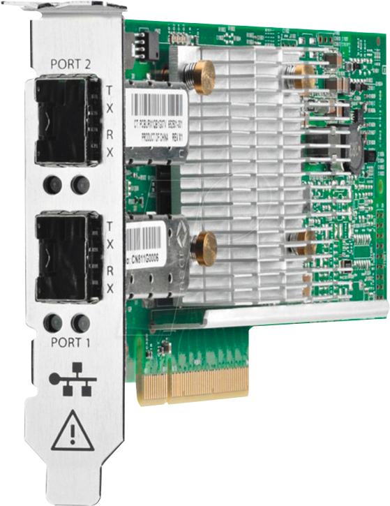 HP 530SFP+ - Netzwerkkarte, PCIe, Gigabit Ethernet, 2x SFP+