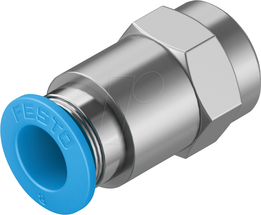 FESTO 153025 - Steckverschraubung, gerade, mit Außensechskant, G1/8 Ø 8 mm