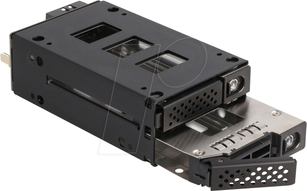 DELOCK 47019 - Wechselrahmen für 2x 2,5 U.2 NVMe SSD, Slim Bay