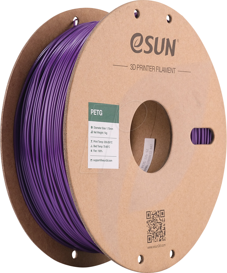 ESUN 72262164 - Filament, PETG, 1,75 mm, lila, 1 kg