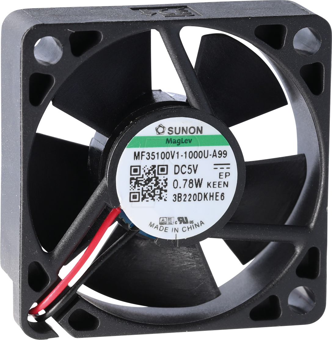 MF35100V11000UA9 - Lüfter, 5 VDC, 35x35x10mm, Serie MC