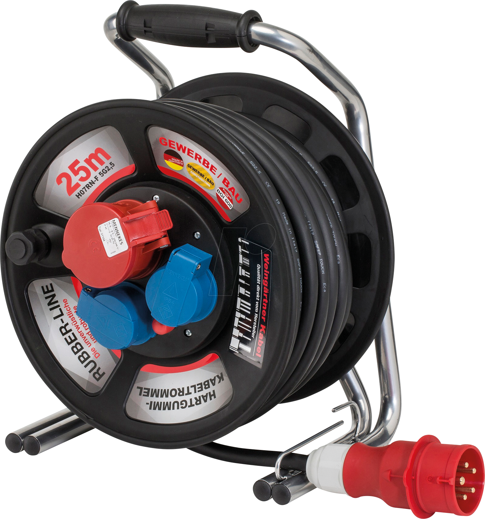 R-LINE 40198 - Kabeltrommel RUBBER-LINE 14 m