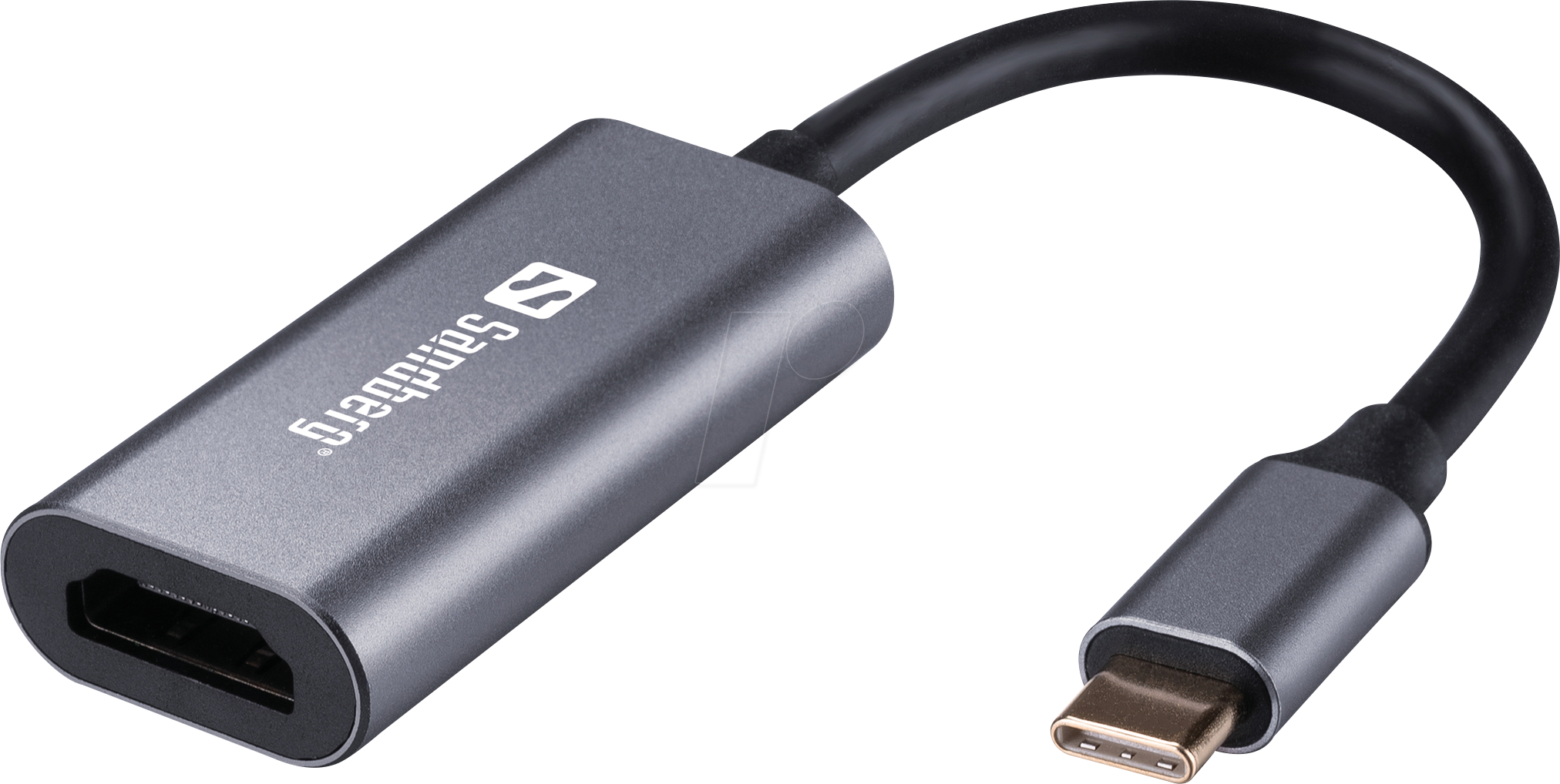 SANDBERG 136-12 - Adapter USB-C > HDMI, 4K, Aluminium