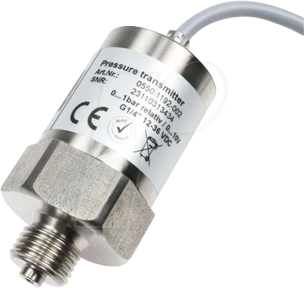 BB 0550 2192-001 - Drucktransmitter G1/4'' 0-1 bar absolut 10V Kabel 2m