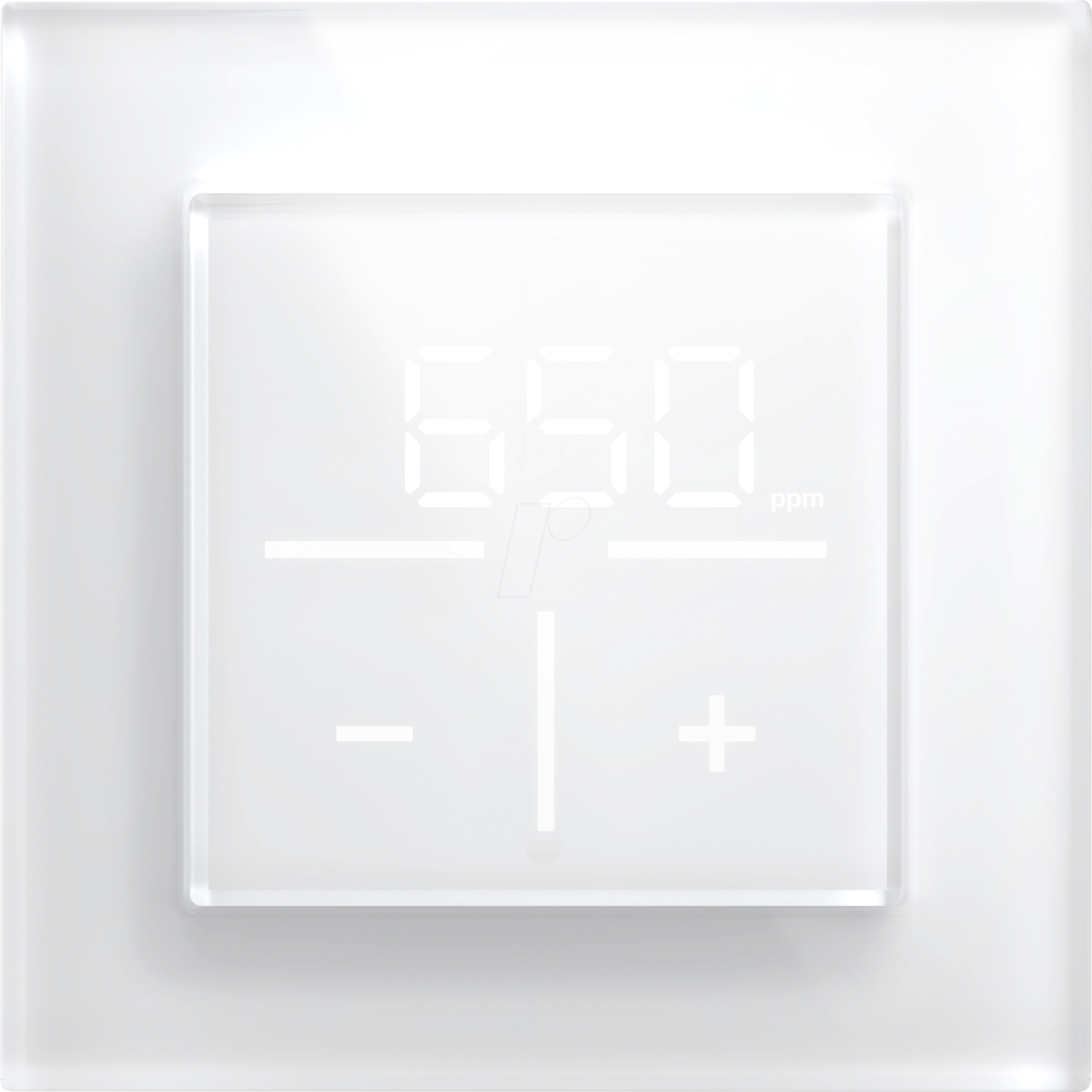 HMIP WGTC-GF1 - Set 1x Glasthermostat CO2 + Rahmen, 1-fach
