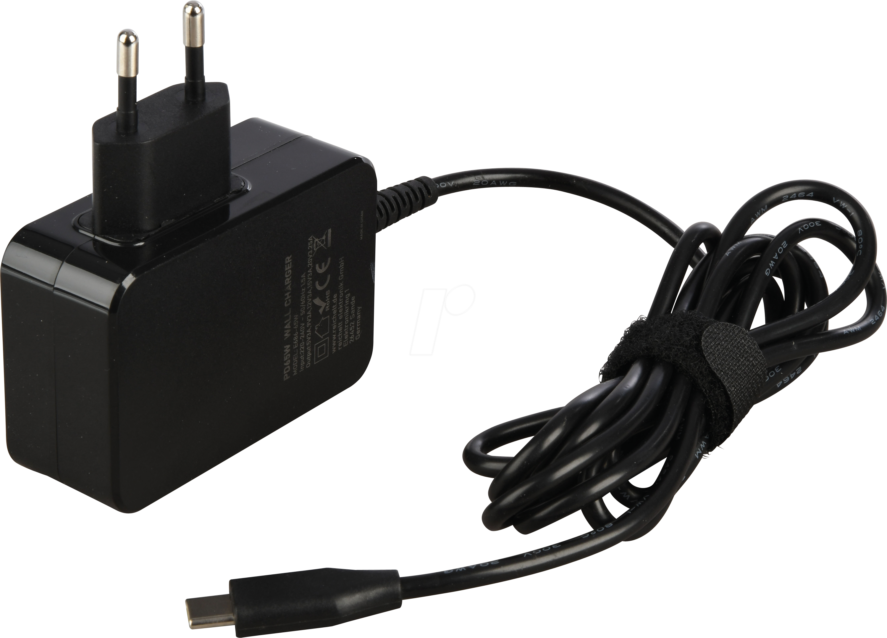 NB-USB 65W GAN - USB-Ladegerät, 65 W, 5-20 V, GAN