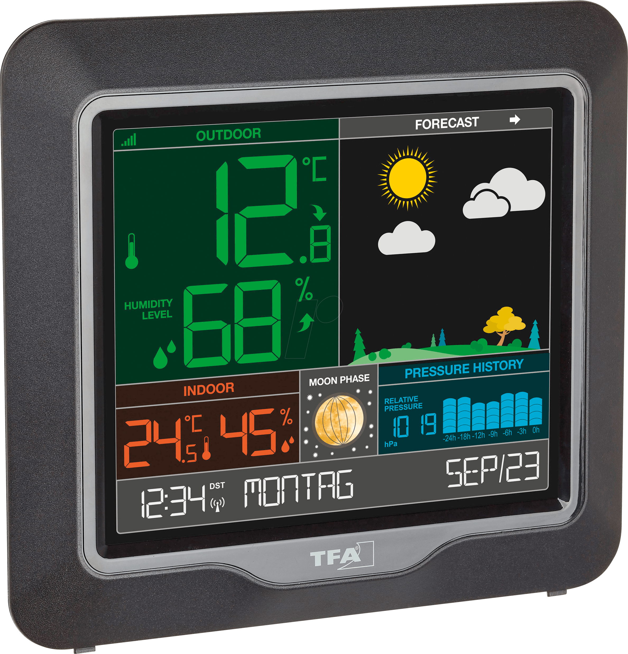 TFA 35115001 - Funk-Wetterstation