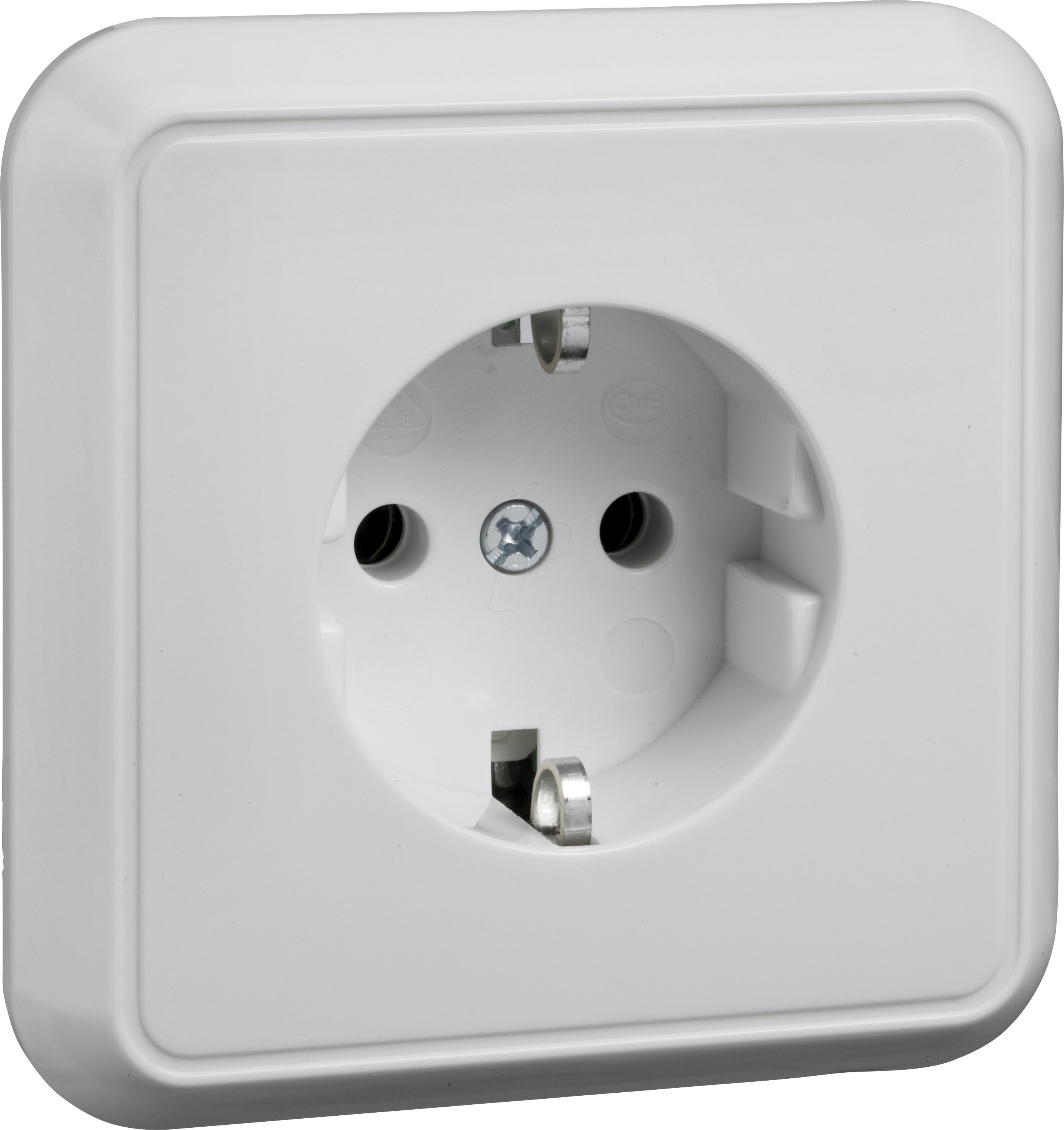 ELSO 205024 - Steckdose mit Vollplatte, FASHION/RIVA/SCALA, reinweiß