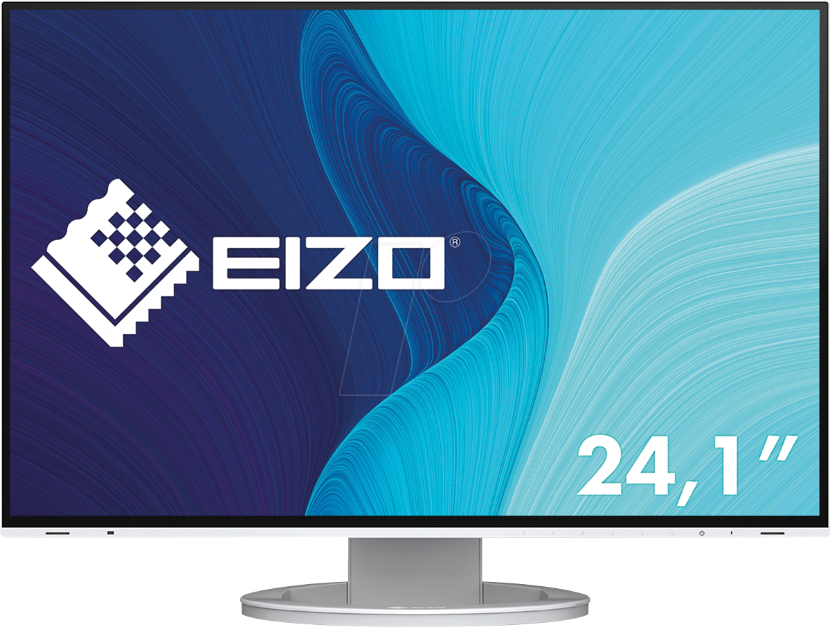 Thumbnail - EIZO EV2495-WT - 61,1cm Monitor, USB-C , Pivot, weiß