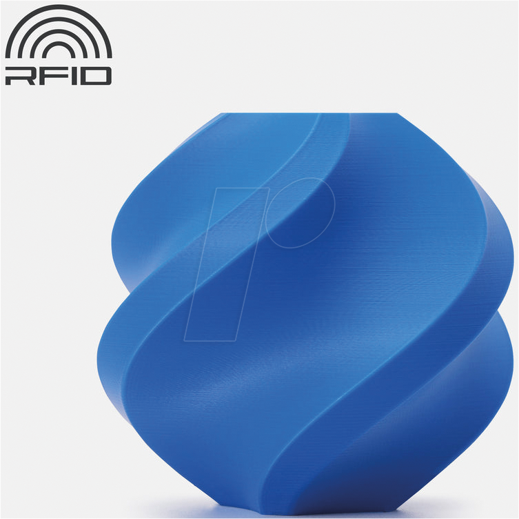 BL A00-B3-SPLFR - Filament, PLA Basic, Refill, Kobaltblau, 1,75 mm, 1 kg