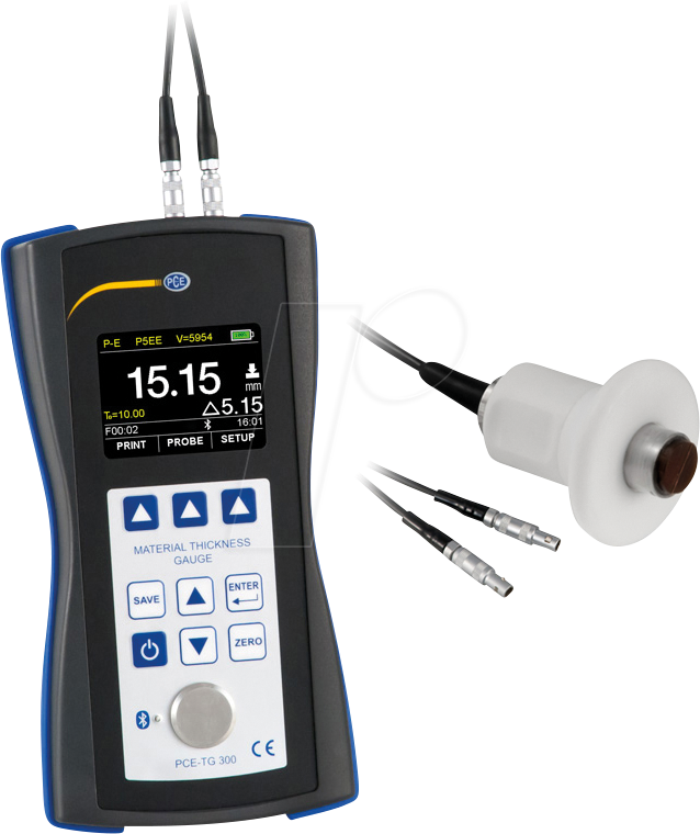 PCE TG 300-HT5 - Ultraschall Materialdickenmessgerät PCE-TG 300-HT5