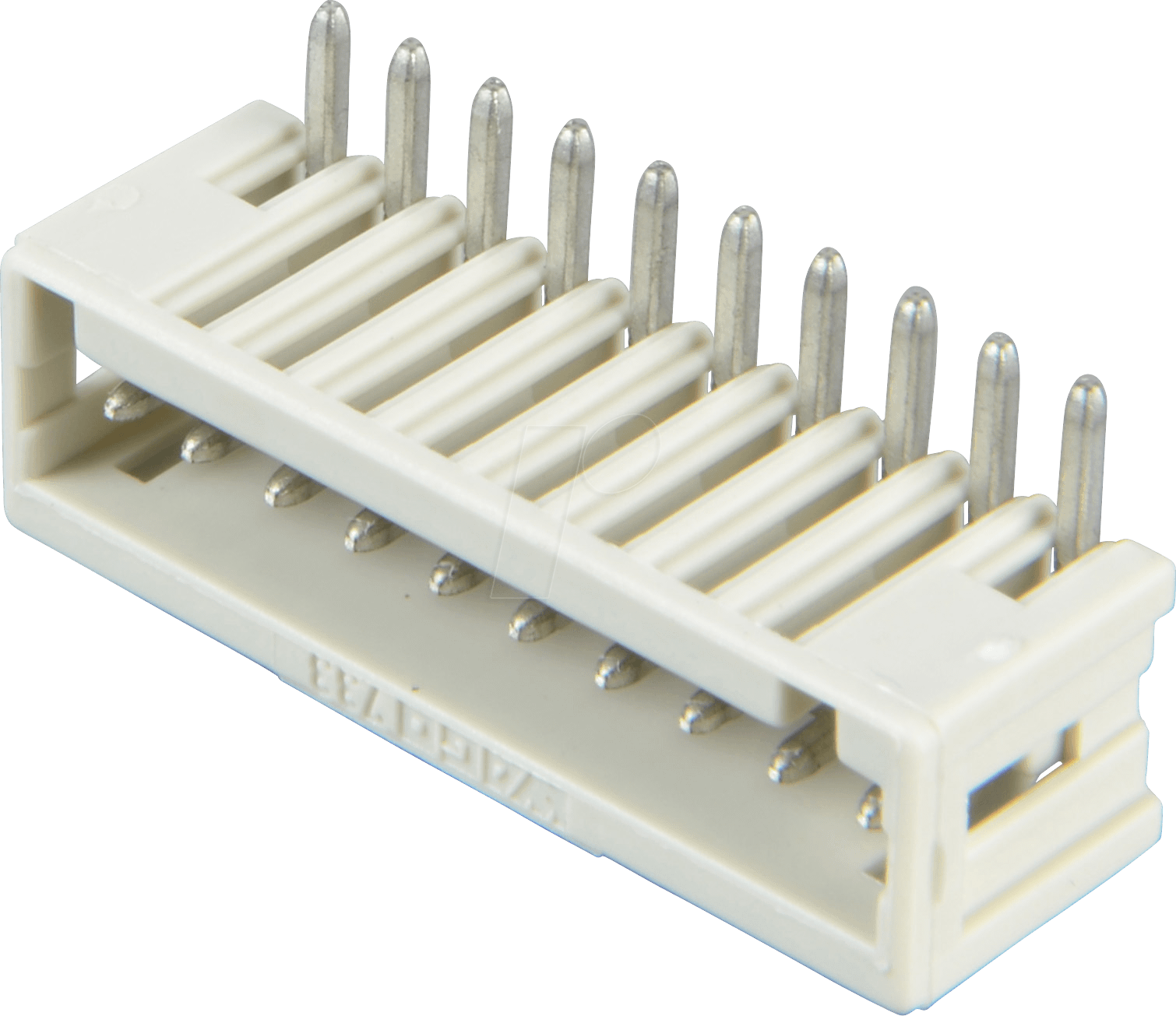 WAGO 733-370 - Print-Stiftleiste, Micro, RM 2,5, gewinkelt, 10-pol.