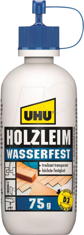 UHU 48510 - UHU Holzleim wasserfest, 75 g