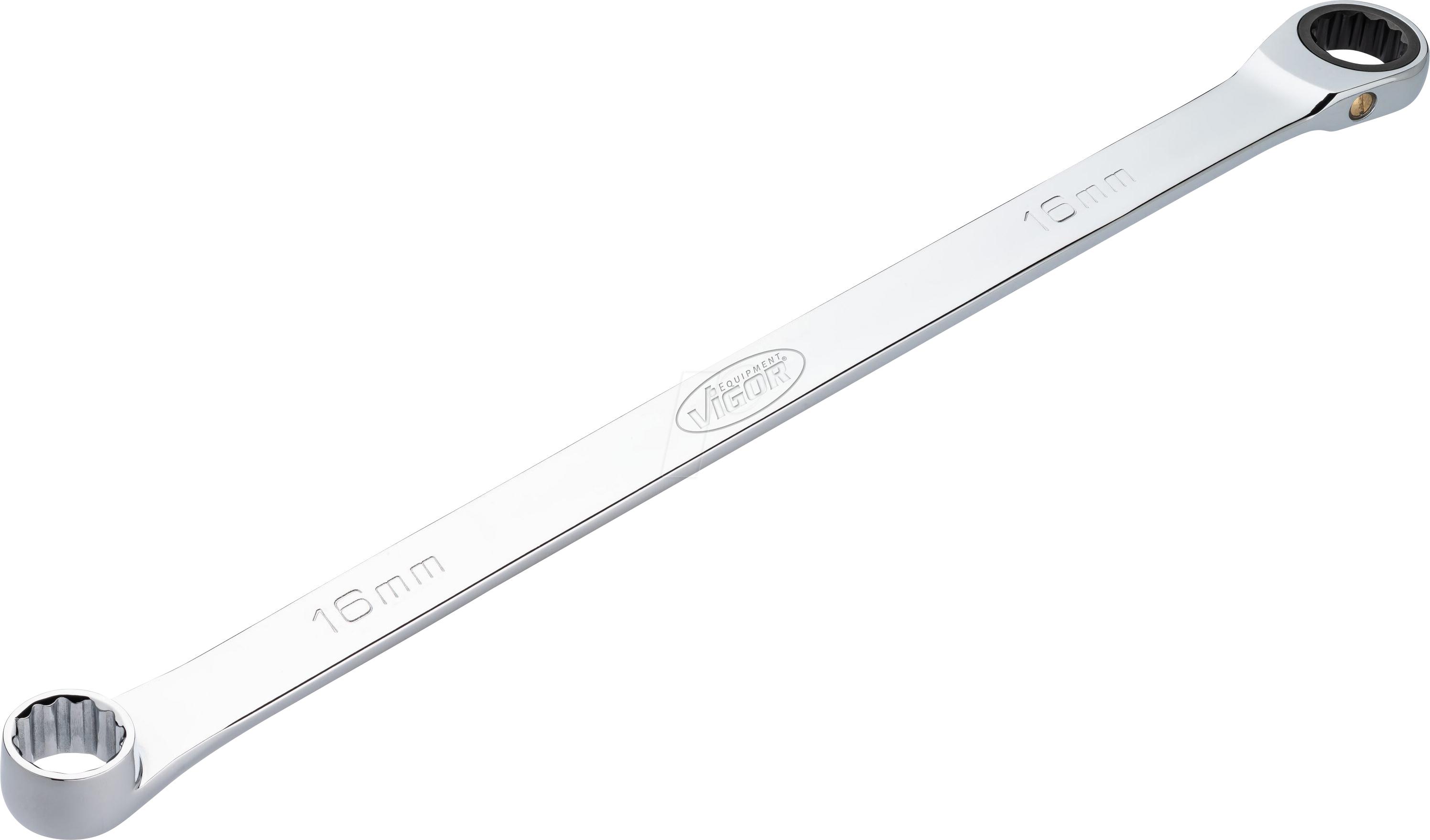 Thumbnail - VI V7031-16 - Ratschen-Ringschlüssel, extra lang, SW 16 mm