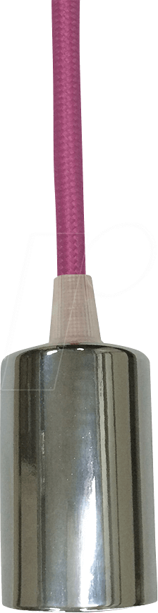 VT-3792 - Hängeleuchte, E27, rund, chrom, rosa