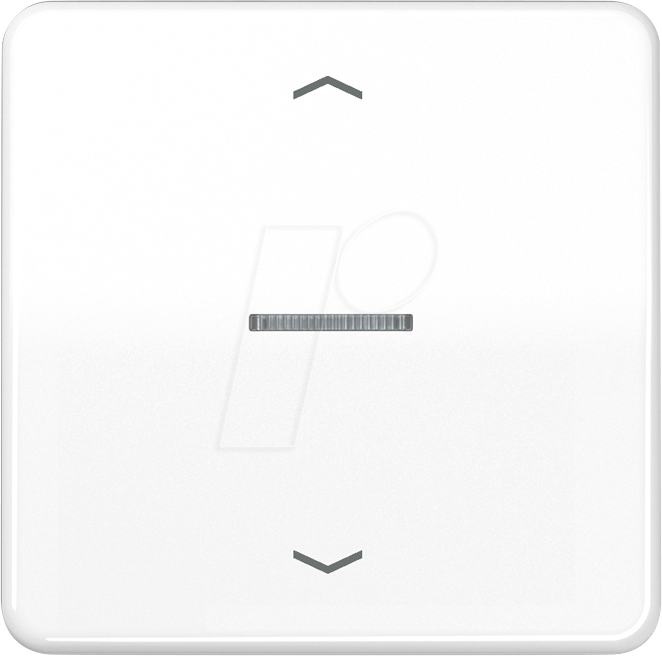 JG BTCD17101PWW - Bluetooth Taster, 1-fach, alpinweiß, Pfeilsymbole