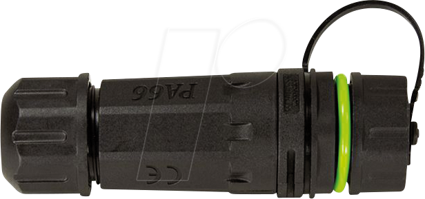 LOGILINK FA05SD2 - Outdoor SC-Duplex Steckverbinder, Kabelmuffe und Schutzkappe