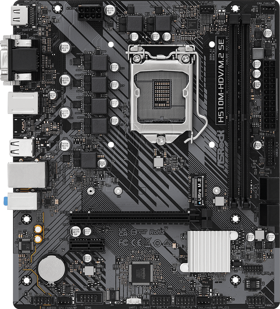 ASR 90MXBM00 - ASRock H510M-HDV/M.2 SE (1200)